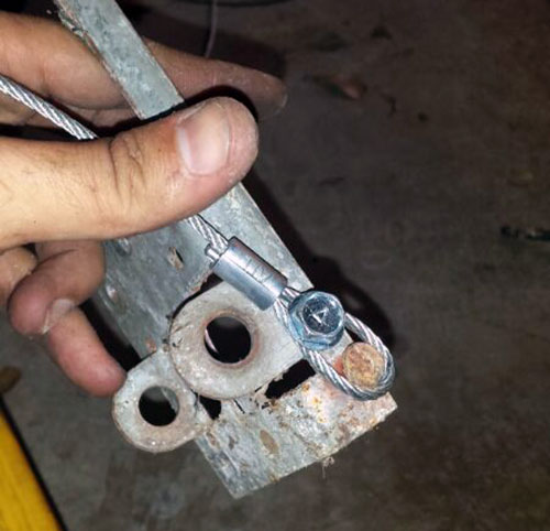 Inspect the Garage Door Parts